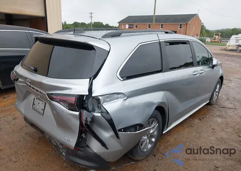 2025 Toyota Sienna из США, поврежденный, VIN 52DYRKEC7SS271600